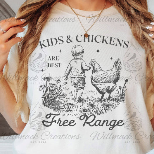 Kids & Chickens Are The Best Free Range
