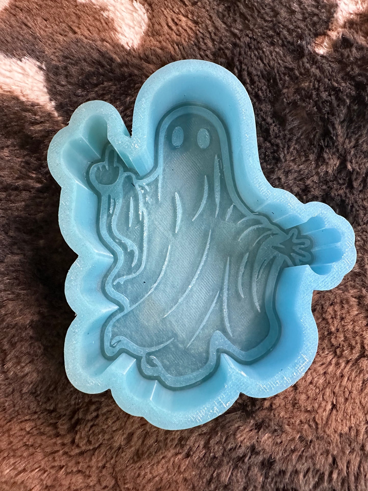 Ghost flipping off