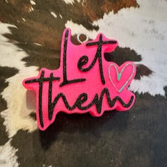 Let Them - Pink Chiffon