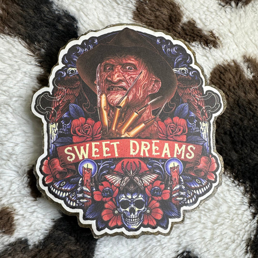 Sweet Dreams Freddy Kruger- Leather