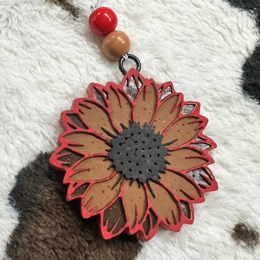 Sunflower - Mahogany Teakwood