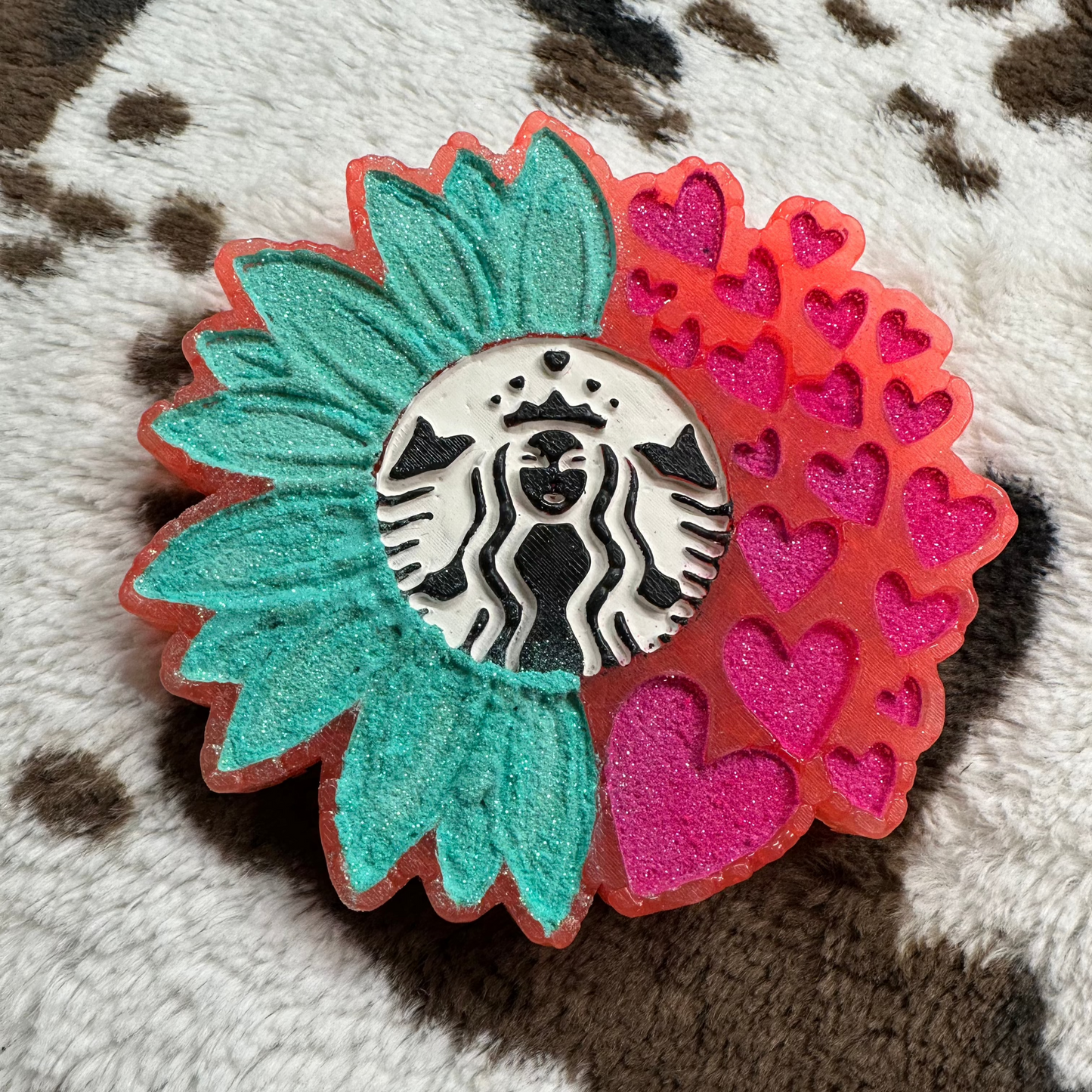 Sunflower with hearts - Coffee Shop