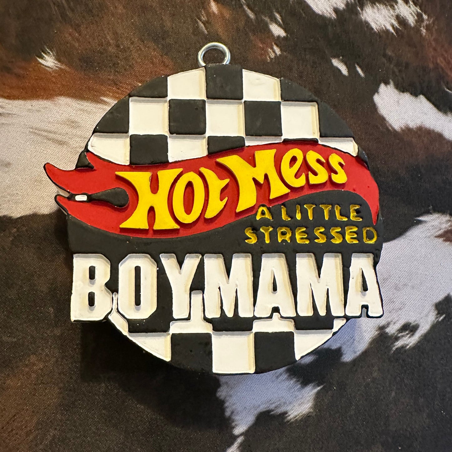Hot Mess - Boy Mama - Peach Tea