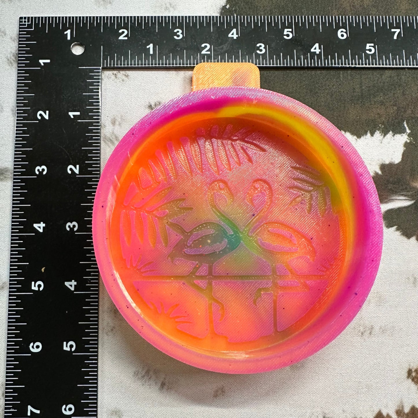 Two Flamingos